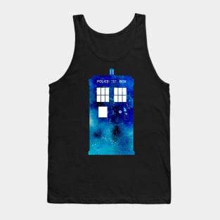 TARDIS Art Print - Doctor Who Tank Top